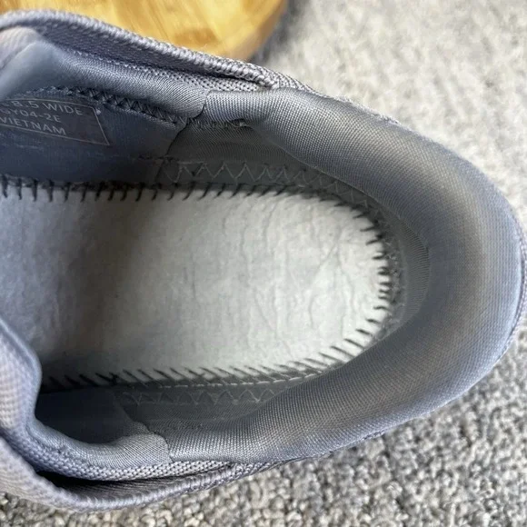 Kizik Lima Knit Womens Size 8.5 Wide Gray Athletic Shoe Mesh Lace Up Sneaker GUC - Picture 10 of 12